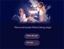 Tablet Screenshot of nudesangels.com